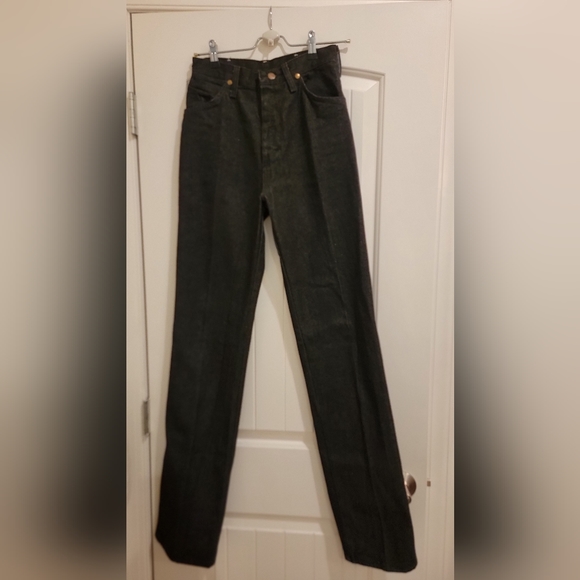 Women's Black Vintage Wrangler Jeans - Picture 2 of 5